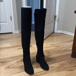 Women's Black Over-the-Knee Boots